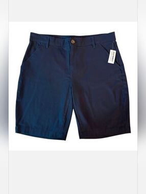 Old Navy Girls Navy Blue Bermuda Shorts 16 Plus
